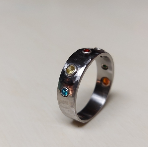 Stainless Steel Infinity Ring - Picture 2 of 6